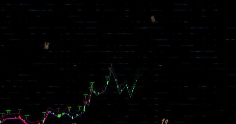 Analyzing Financial Trends with Digital Interface - Download Free Stock Images Pikwizard.com