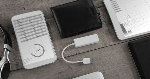 Digital Financial Data on Modern Office Devices - Download Free Stock Images Pikwizard.com