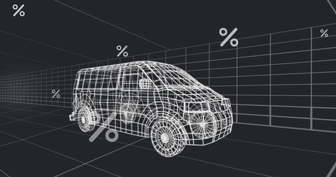 3d van model illustrates sustainable energy concepts - Download Free Stock Images Pikwizard.com