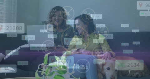 Digital Connectivity and Online Engagement Concepts