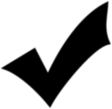 Digital correct symbol transparent background