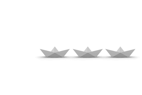 Gray Paper Boats on Transparent Background - Download Free Stock Videos Pikwizard.com