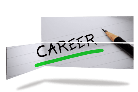 transparent career concept note and pencil illustration - Download Free Stock Videos Pikwizard.com