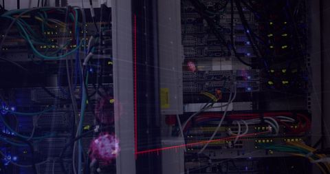 Cybersecurity and Pandemic: Server Room Technology in Crisis - Download Free Stock Images Pikwizard.com
