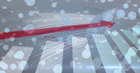 Digital Global Business Analytics and Data Processing - Download Free Stock Images Pikwizard.com