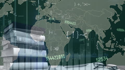 Global Business Analytics and Education Concept