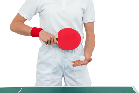 transparent background female athlete in table tennis action pose - Download Free Stock Videos Pikwizard.com