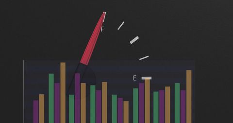 Futuristic Dashboard Displaying Data Analysis Graphs - Download Free Stock Images Pikwizard.com