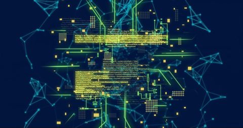 Futuristic AI and Data Network Connection Visual - Download Free Stock Images Pikwizard.com