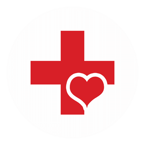 red cross and heart transparent design with white circle - Download Free Stock Videos Pikwizard.com