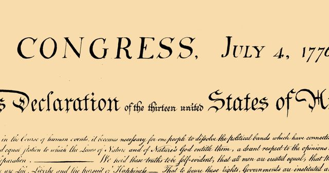 Static Image of the United States Declaration of Independence Texture - Download Free Stock Images Pikwizard.com