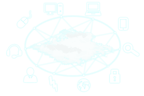 transparent digital business network icons with cloud design - Download Free Stock Videos Pikwizard.com