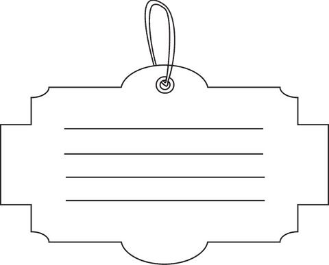 Elegant White Label with Copy Space on Transparent Background - Download Free Stock Videos Pikwizard.com