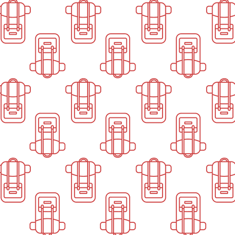 Red Bags Seamless Pattern on Transparent Background - Download Free Stock Videos Pikwizard.com