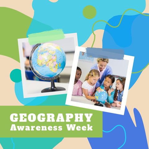 Geography Awareness Week Celebration with Teachers and Students - Download Free Stock Templates Pikwizard.com