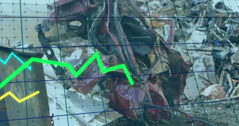 Global Waste Management and Data Analysis Concept