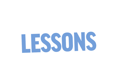 Blue Lessons Text on Transparent Background Vector Design - Download Free Stock Videos Pikwizard.com
