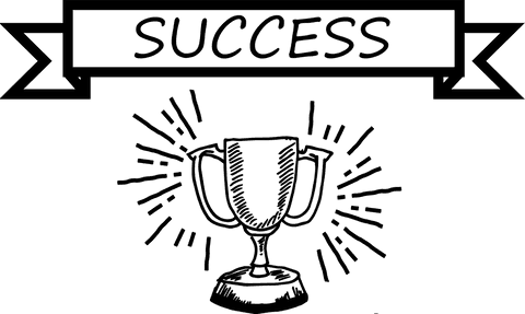 transparent success black text illustration for branding - Download Free Stock Videos Pikwizard.com