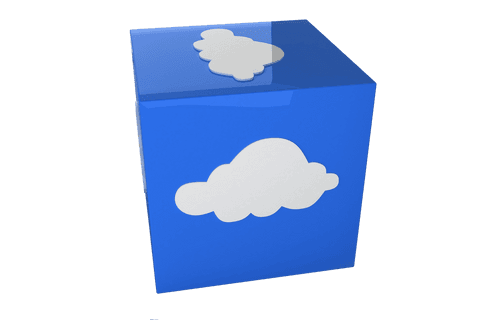 3d transparent blue cube with cloud icon for tech concepts - Download Free Stock Videos Pikwizard.com