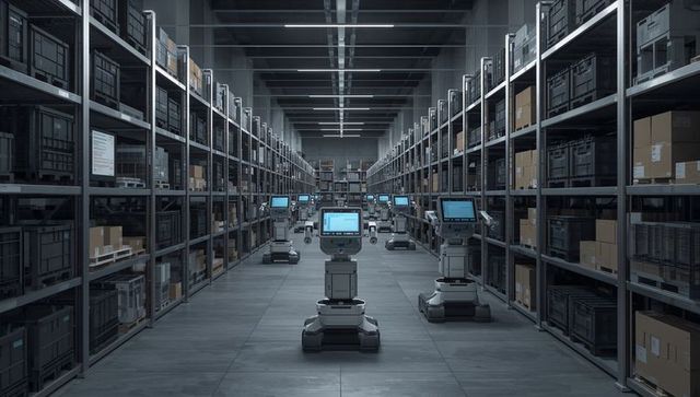 Autonomous Mobile Robots Leading High-Density Warehouse Fulfillment with Touchscreen Fleet