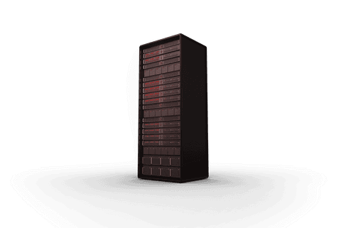 transparent black and red computer server tower concept - Download Free Stock Videos Pikwizard.com