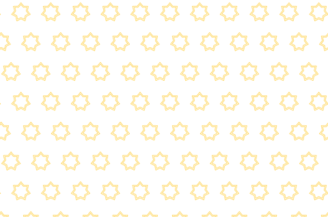 yellow geometric stars repeating pattern on transparent background - Download Free Stock Videos Pikwizard.com