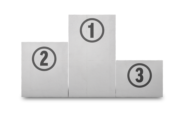 Transparent Podium with Numbers for Competition and Achievement Illustration - Download Free Stock Videos Pikwizard.com