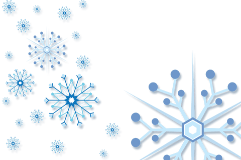 digital blue snowflakes on transparent background vector illustration - Download Free Stock Videos Pikwizard.com