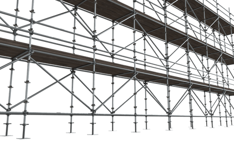 transparent 3d rendering of industrial metal scaffolding - Download Free Stock Videos Pikwizard.com