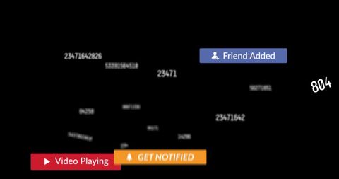 Social Media Interaction Concept with Notifications - Download Free Stock Images Pikwizard.com