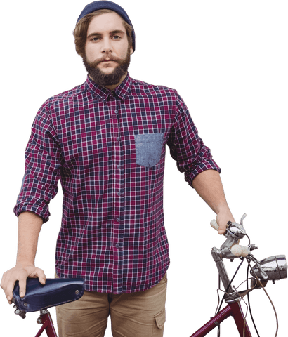 transparent hipster with bicycle and wooden fence aesthetic style - Download Free Stock Videos Pikwizard.com