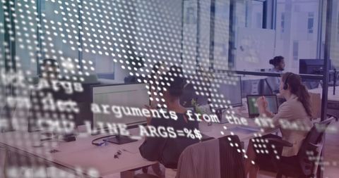 Data overlay and global connectivity in modern office