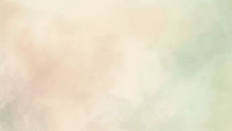 Soft pastel watercolor backdrop blending warm cream and pale mint for minimal calm designs