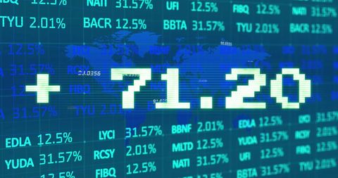 Digital Stock Market Increase with Global Map - Download Free Stock Images Pikwizard.com