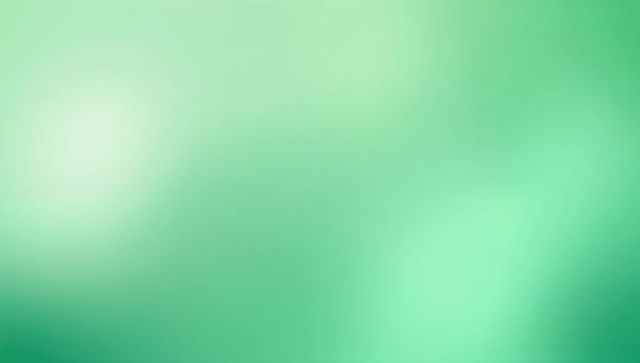 Soft emerald green-teal gradient with subtle pale glow for modern backgrounds