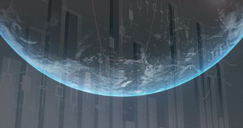 Global Finance Data Integration with Planet Earth Preview - Download Free Stock Images Pikwizard.com