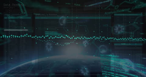 Global Financial Data Processing with Holographic Interface