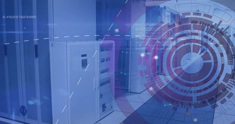 digital monitoring in advanced data processing center - Download Free Stock Images Pikwizard.com