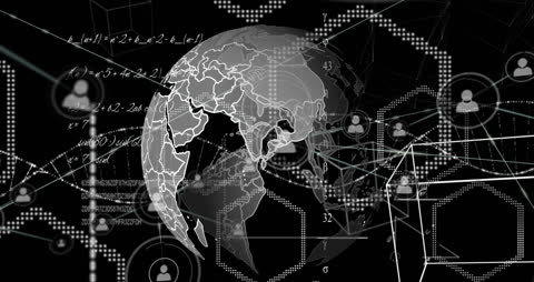 Dynamic Global Network and Mathematical Connectivity Overlay