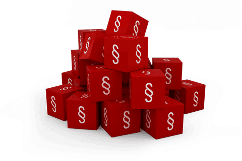 section symbol cubes on transparent background pile - Download Free Stock Videos Pikwizard.com