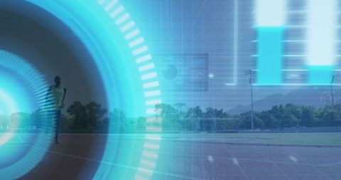 Data-Driven Athletics with African American Male Runner