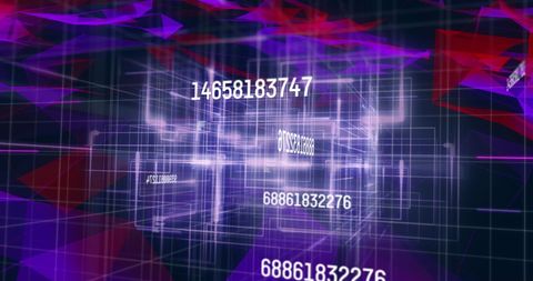 Abstract Digital Data Flow with Networking Connections - Download Free Stock Images Pikwizard.com