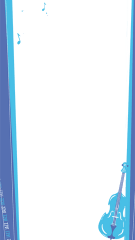 transparent jazz background with guitar and musical notes - Download Free Stock Videos Pikwizard.com