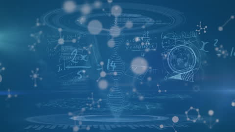 Digital Animation of Molecules and Mathematical Formulas