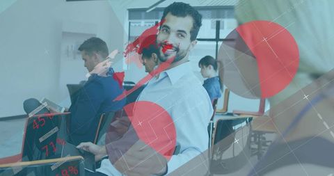 Professional Networking in Modern Digital Conference Room