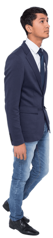 Focused Asian Businessman in Formal and Casual Attire on Transparent Background - Download Free Stock Videos Pikwizard.com
