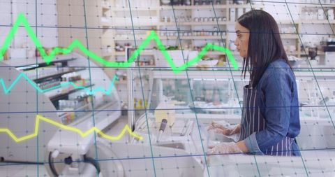 Business Analytics Integration in Retail Environment - Download Free Stock Images Pikwizard.com
