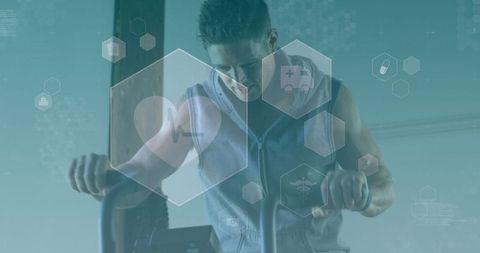 Active lifestyle with digital health innovations in gym