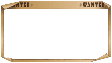 vinatge wanted poster frame on transparent background - Download Free Stock Videos Pikwizard.com