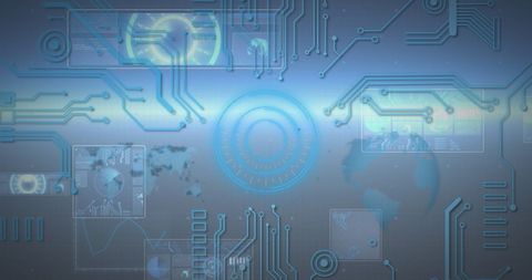 Digital Interface with Virtual Scanning System - Download Free Stock Images Pikwizard.com